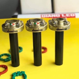cùm tăng tốc domino vàng 2 dây ga gắn mọi loại xe