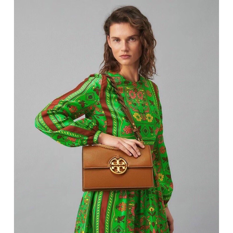 💃👛Túi Tory Burch Miller Bovine Leather Shoulder Bag 2022 27cm
