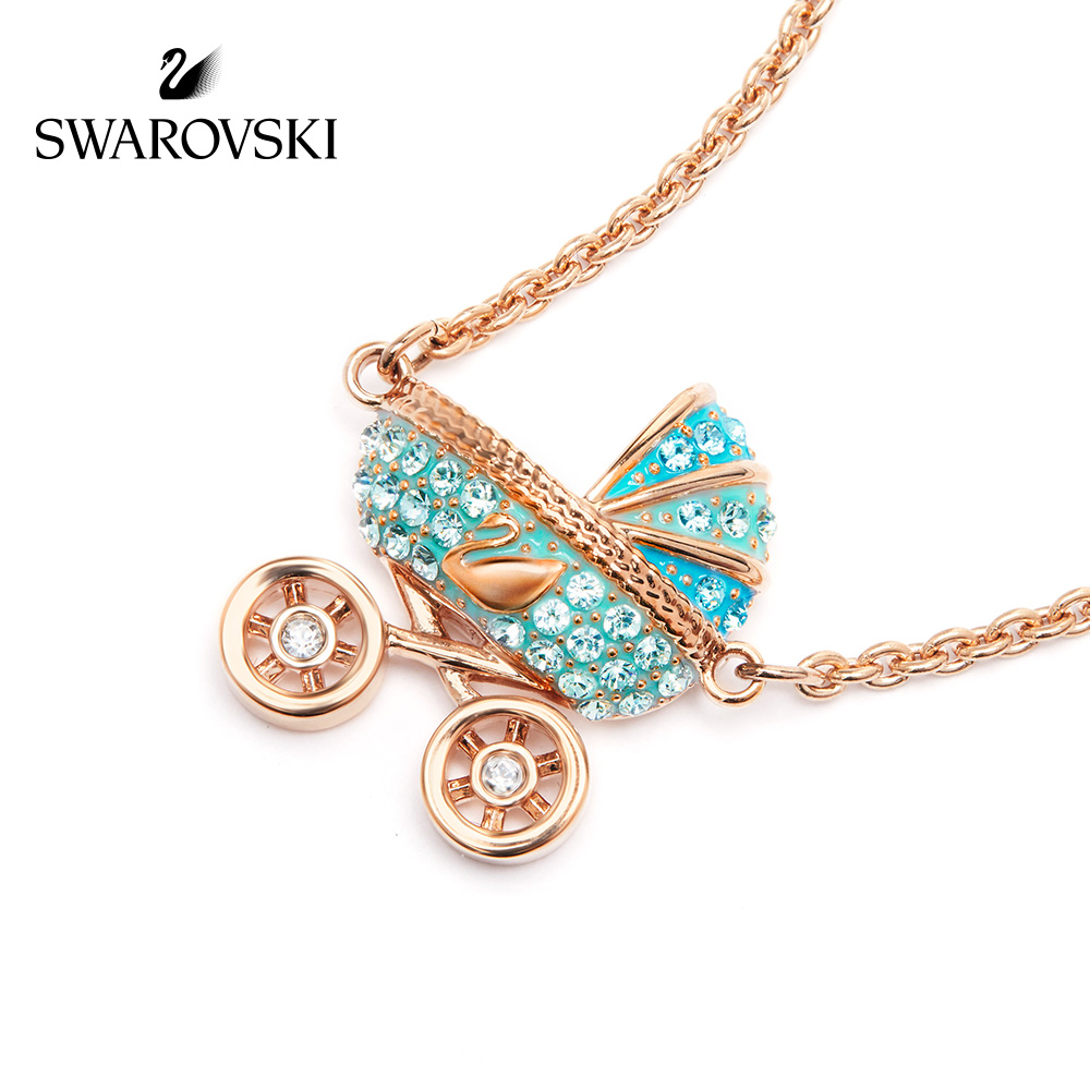 FLASH SALE 100% Swarovski VòngTay Nữ SWEET Tính cách ngọt ngào của Stroller FASHION Bracelet trang sức đeo Trang sức