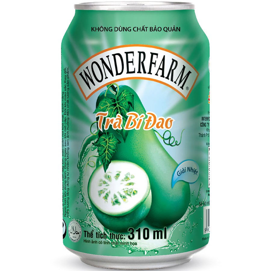 Trà bí đao Wonderfarm 310ml