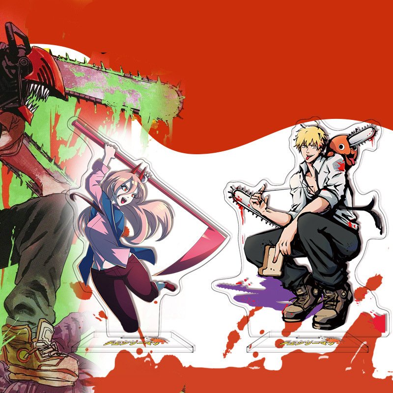 Mô hình CHAINSAW-MAN THỢ SĂN QUỶ tượng acrylic standee game mica chibi trang trí trưng bày mô hình