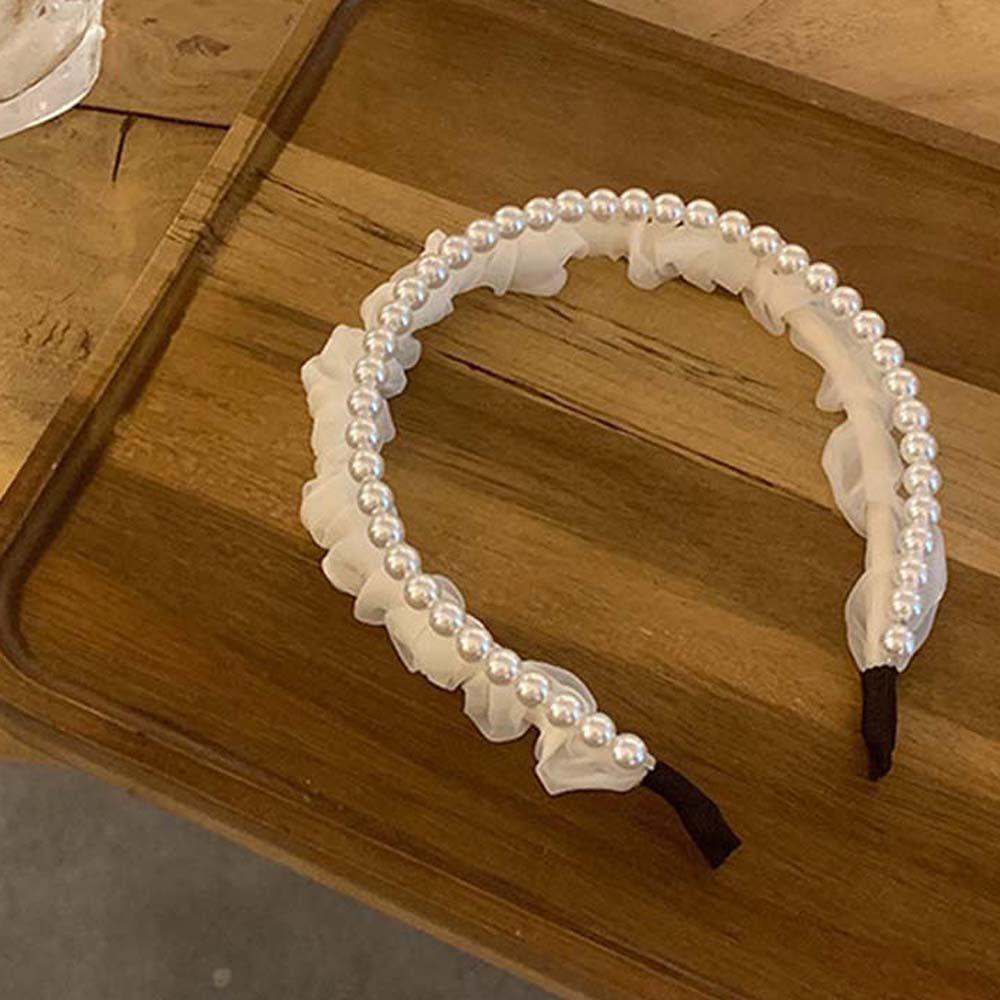 Băng Đô Cài Tóc Công Chúa Chống Trượt Hàn Quốc WMES15H Cho Nữ