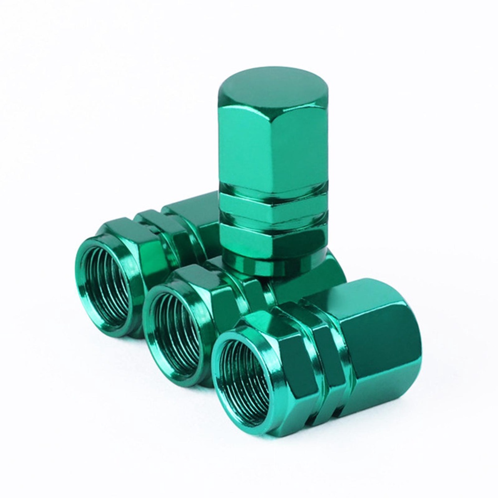 Nắp Van Bánh Xe Hơi/Xe Máy Điện E3W2 Thiết Kế Hình Lục Giác Nhiều Màu Sắc