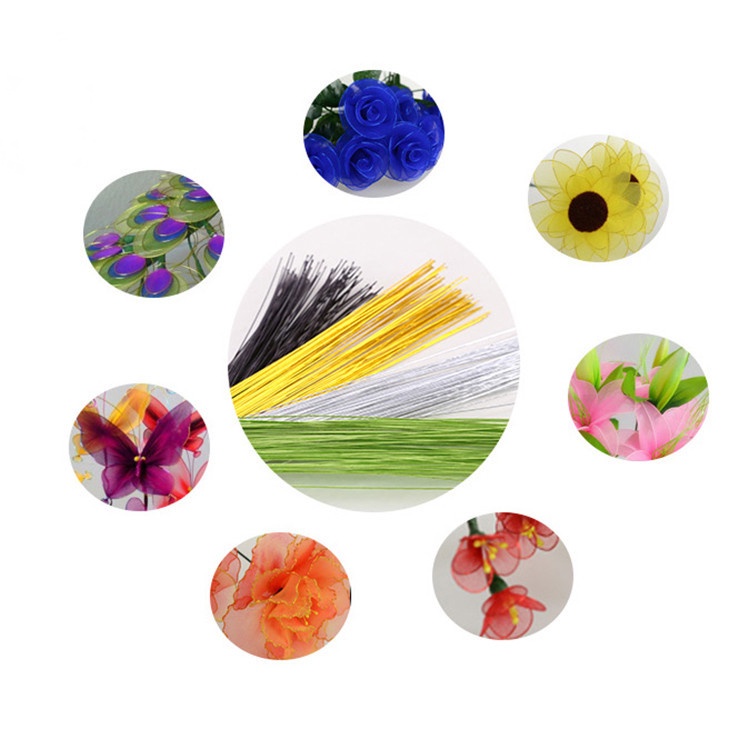 Cuộn Dây Sắt 80cm 0.6mm Nhiều Màu Dùng Làm Đồ Thủ Công Tiện Dụng