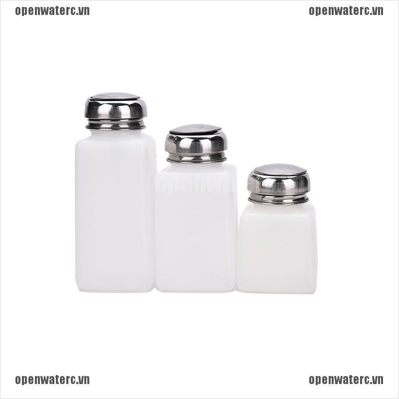 1 Chai Đựng Dung Dịch Tẩy Sơn Móng Tay Dạng Nhấn Tiện Dụng