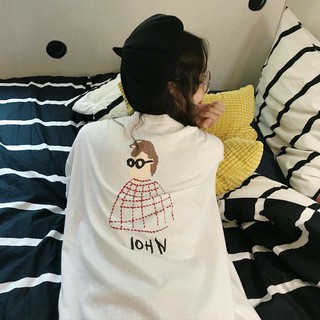Áo thun tay lỡ Unisex John