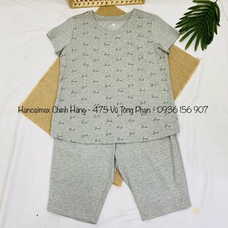 BỘ NỮ CỘC TAY QUẦN NGỐ HANOSIMEX ET_LTN234NI