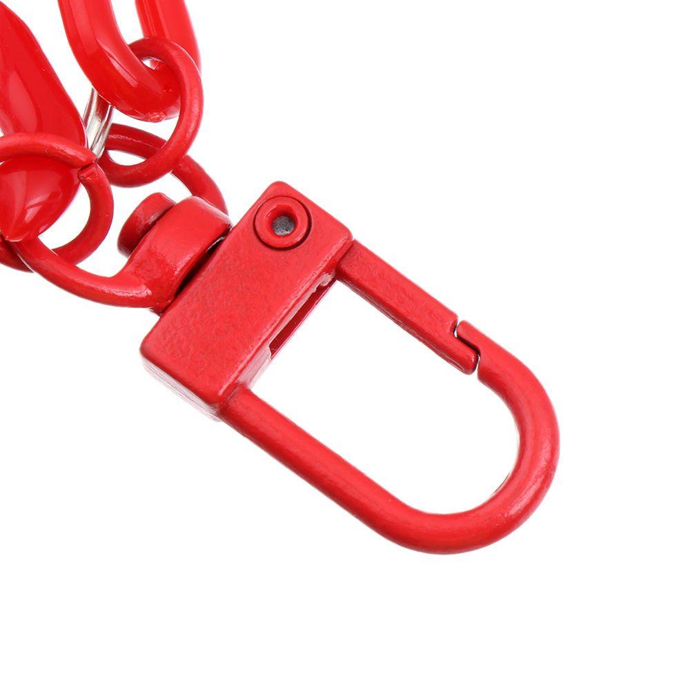 Bao đựng thẻ UUMIR phối chuỗi xích acrylic màu kẹo ngọt đeo balo/ móc khóa