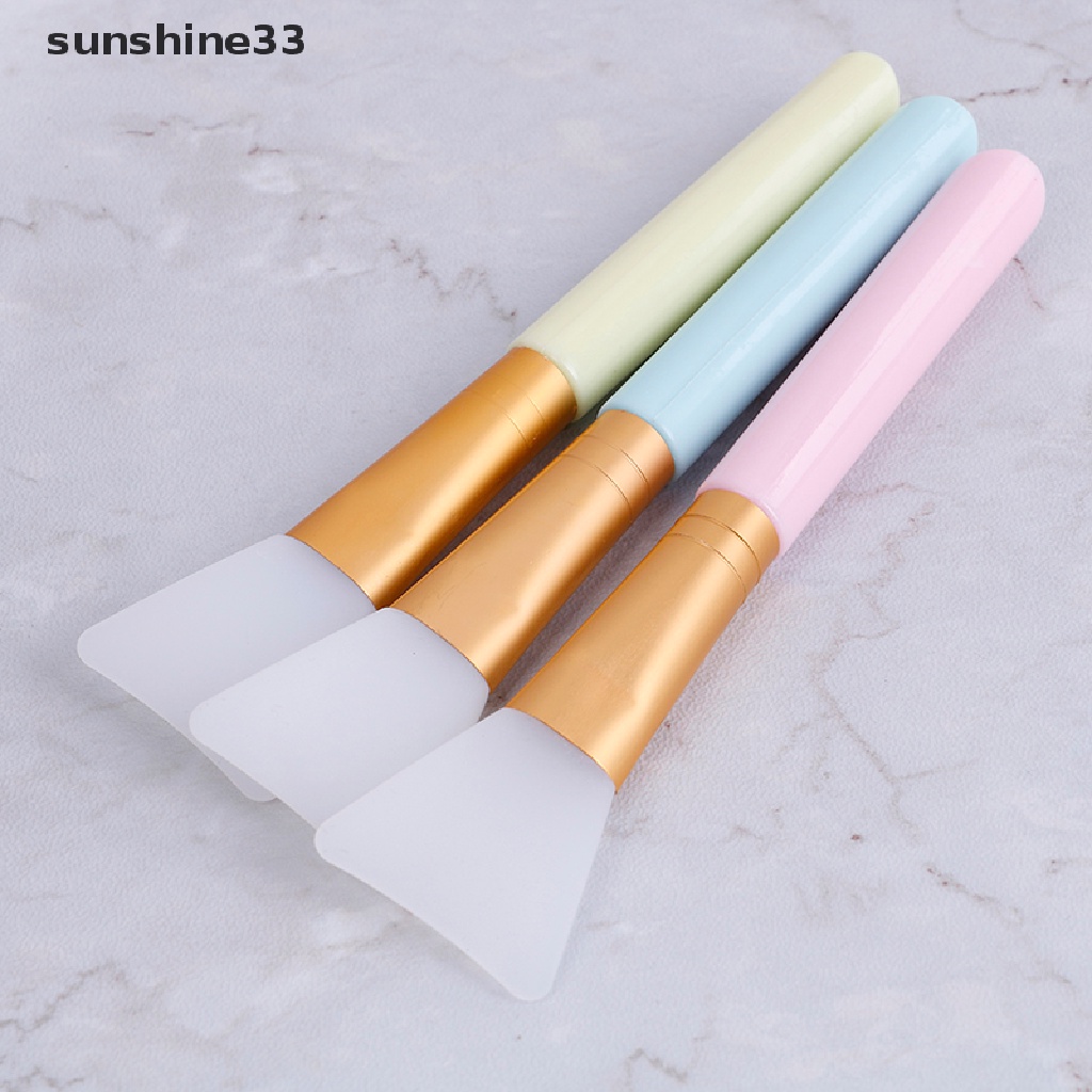 Cọ silicone Phẳng Quét Mặt Nạ Bùn Chăm Sóc Da