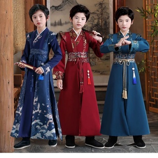 Hàng mới về mới bộ hán phục trung hoa cổ điển 22 món cho bé trai