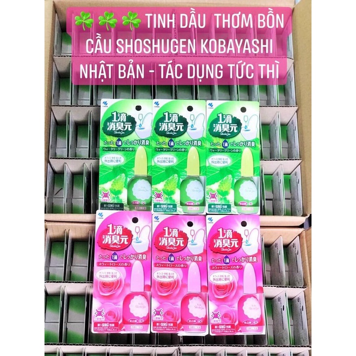 Tinh dầu nhỏ bồn cầu ShoshuGen Nhật Bản
