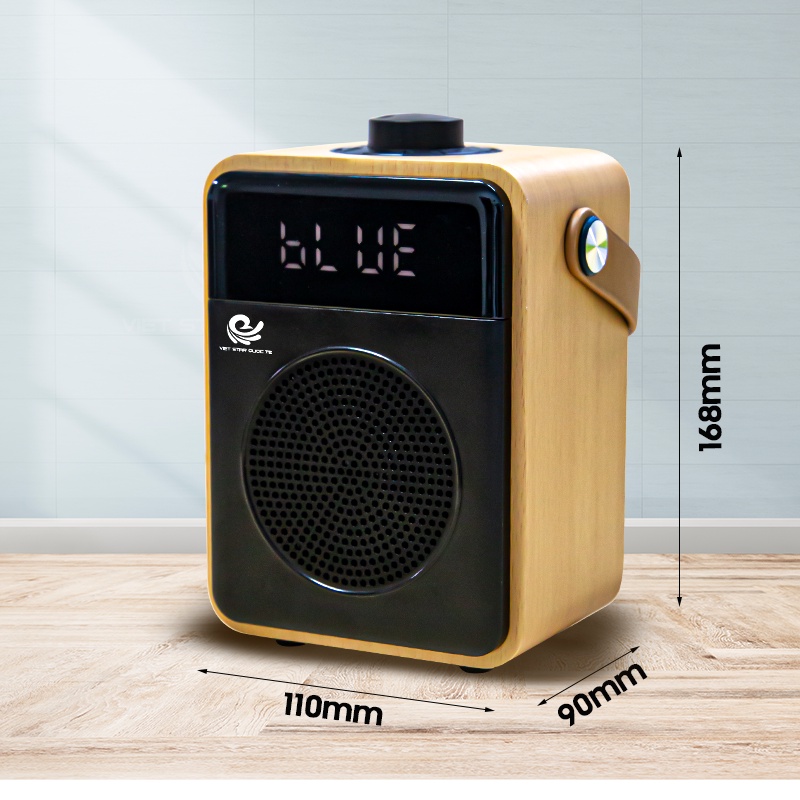 Loa Bluetooth VS1 5.0 màn hình LED - Âm Thanh tuyệt đỉnh - Công suất lớn - Đài FM