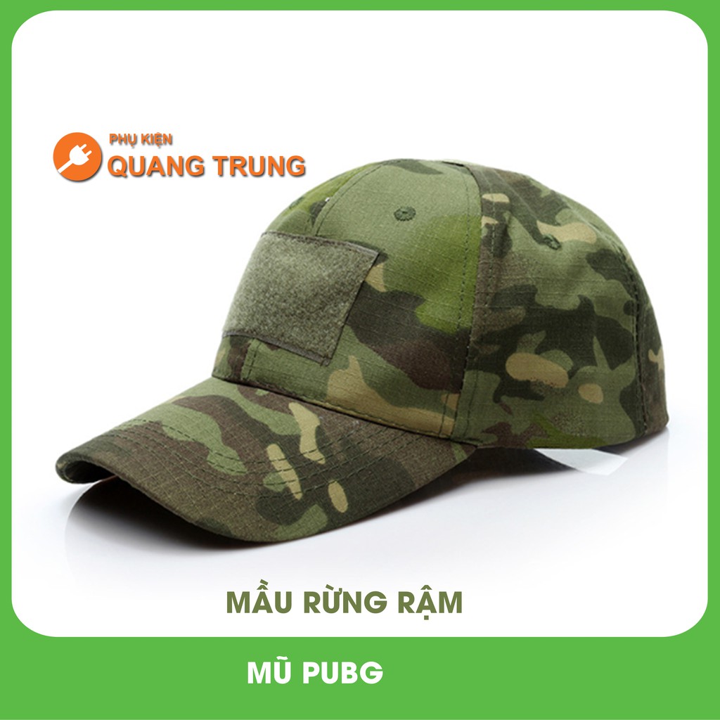 Mũ mềm PUBG -Đẹp,chất (Mũ chưa bao gồm logo)