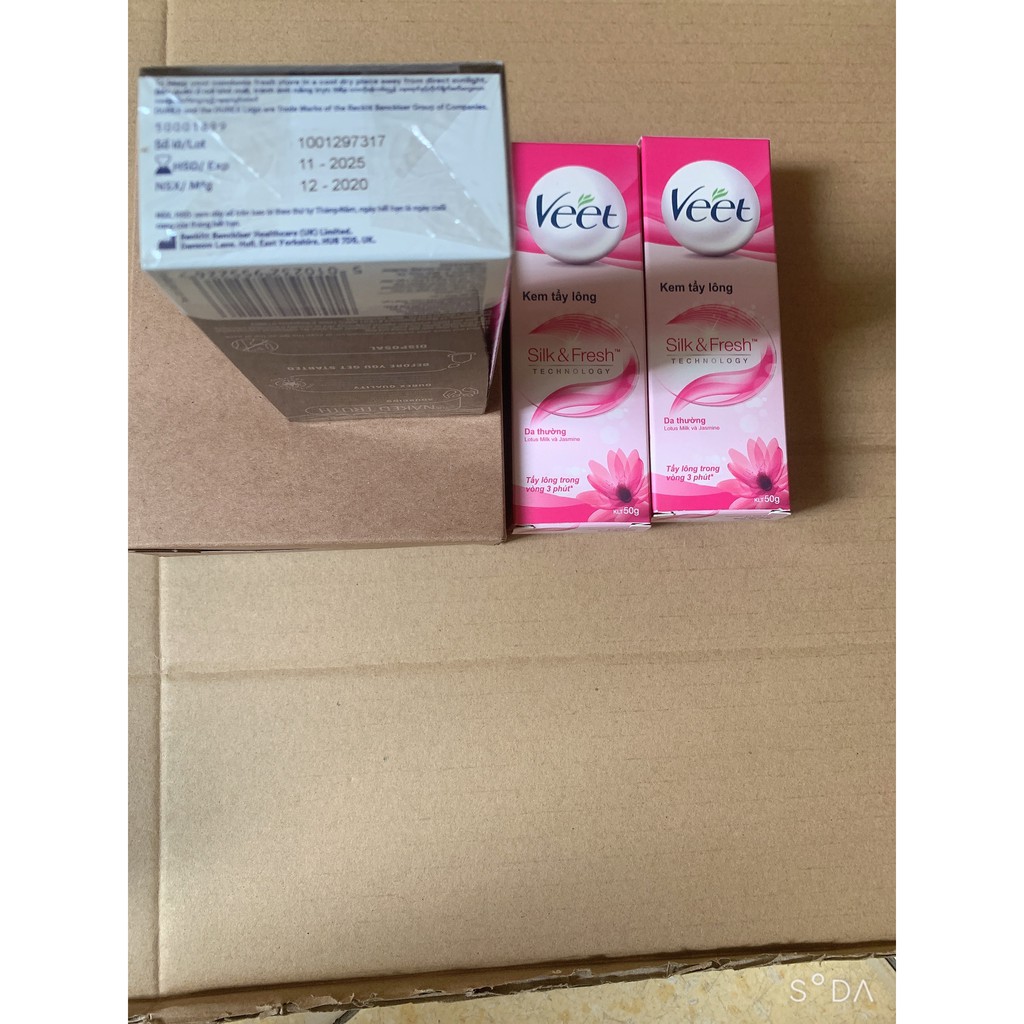 Combo 2 Kem Tẩy Lông Veet Da thường 50g +++ số 2