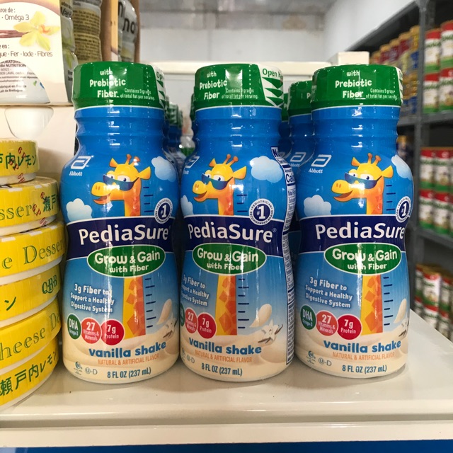 Sữa PEDIASURE MỸ DẠNG NƯỚC 237ml