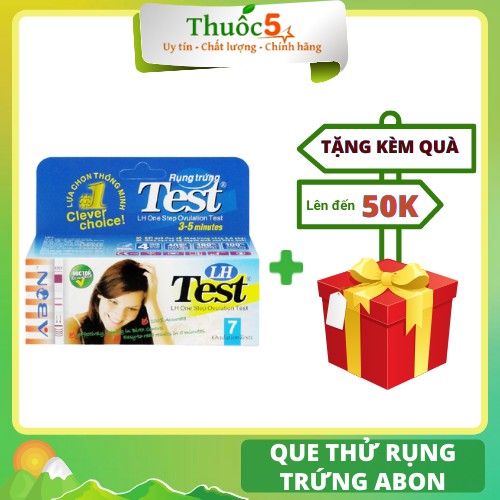 [GIÁ GỐC] Que Thử Rụng Trứng Abon (Hộp 7 Que)