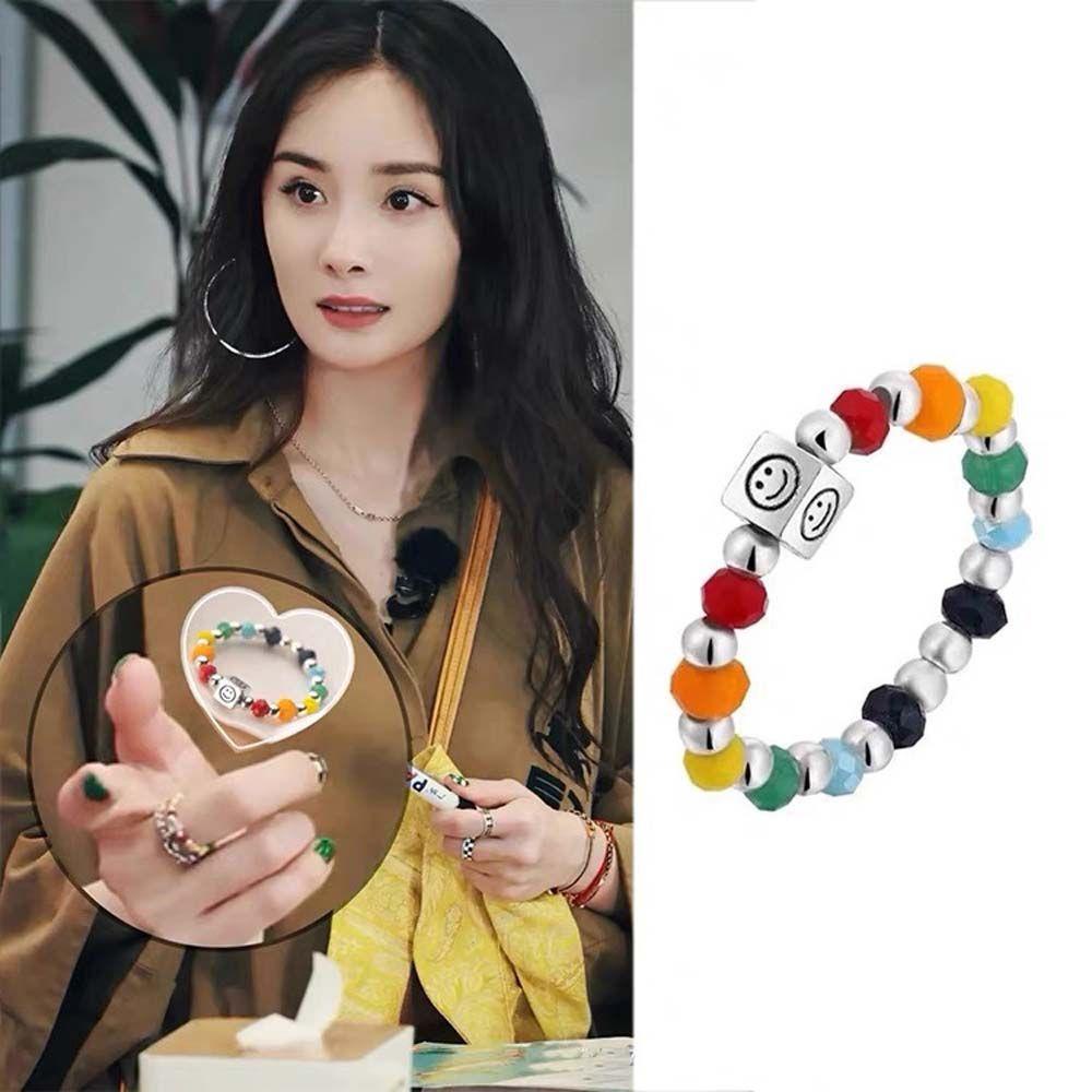 Nhẫn Thời Trang Hình Mặt Cười Nhiều Màu Xinh Xắn Cho Nữ