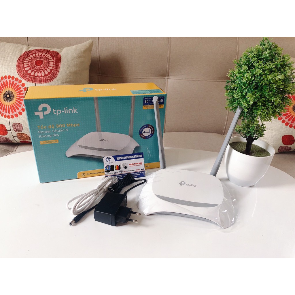 Bộ phát wifi Tplink 840N (Chính Hãng) - Router Wifi Chuẩn N 300Mbps