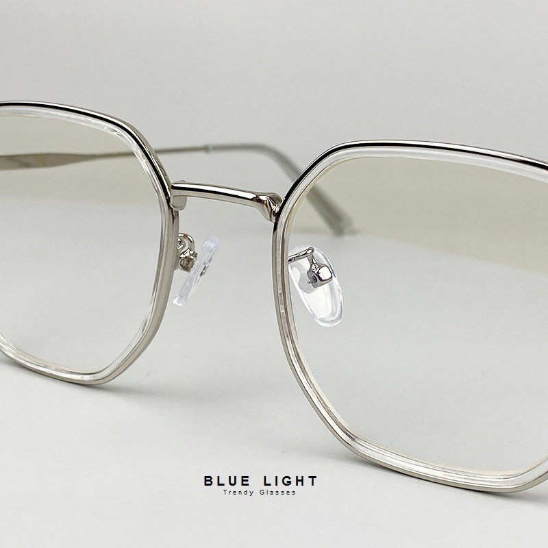 Kính Giả Cận Chống Ánh Sáng Xanh, Gọng Kính Cận Nam Nữ Mắt Vuông Siêu Nhẹ Không Độ Hàn Quốc - BLUE LIGHT SHOP | BigBuy360 - bigbuy360.vn