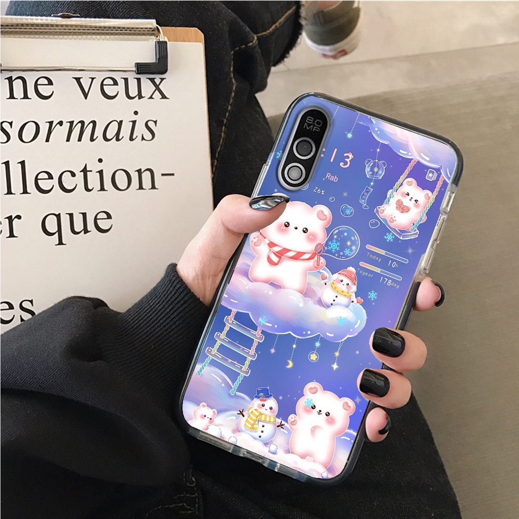 ỐP LƯNG VSMART LIVE - BEE - BEE 3 - STAR , IN HÌNH GẤU NÂU CHOCOLATE ĐÁNG YÊU.