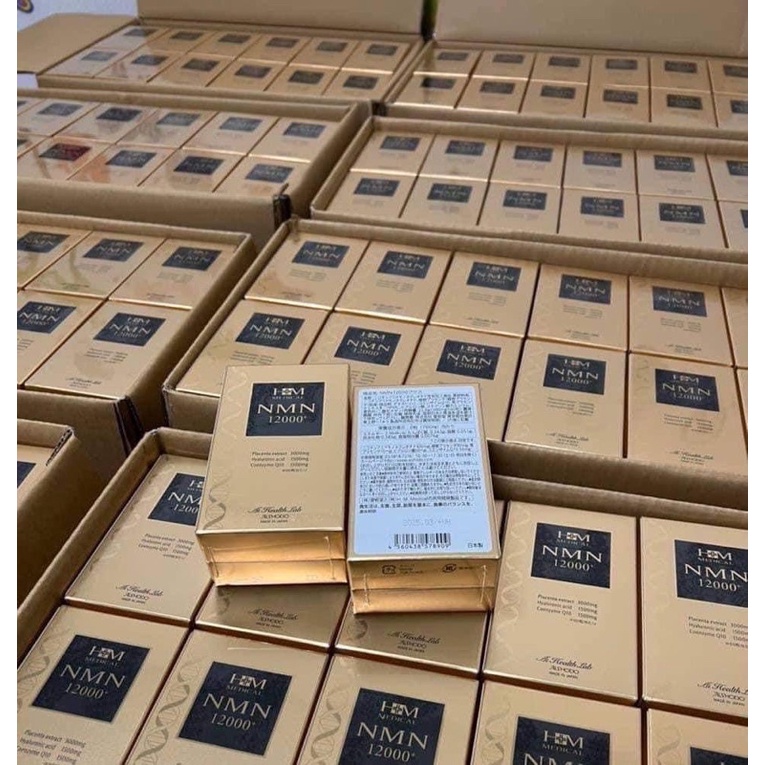 Viên Uống Trẻ Hoá Da NMN 12000 Aishodo Nhật Bản