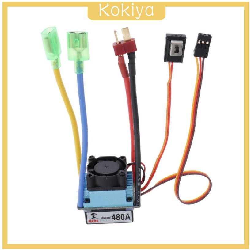 Esc Điều Khiển Tốc Độ 480a Không Thấm Nước Cho Động Cơ 540 550 775 Motor Rc