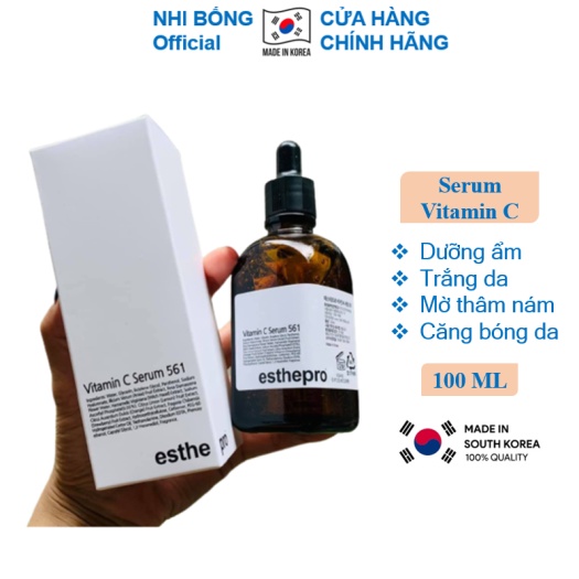 Serum Trắng Sáng Da Chống Lão Hóa Esthemax Vitamin C Serum 561