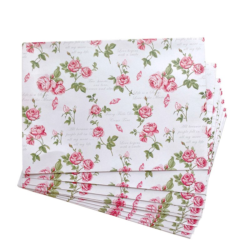 10 Cái / lốc Cửa Sổ Phong Bì Hoa Thiết Kế Hoa Giấy Phong Bì Màu Đam Mê Trẻ Em Học Sinh Viết Thư Giấy DIY