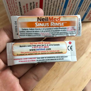 Bình rửa mũi trẻ em neilmed kèm 30 gói muối