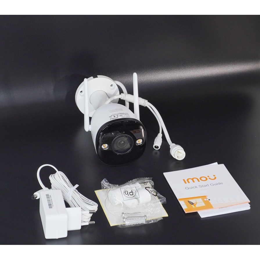Camera Ngoài Trời imou F22P 2MP 1080P / F42P 4MP 2K / F22FP / F42FP Có mầu Chính Hãng