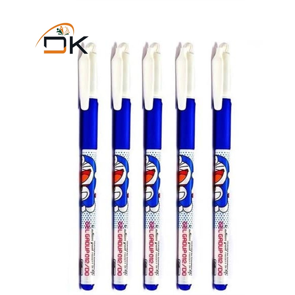 Bút Gel Thiên Long 012/Doraemon - DKVPP.Store/Bút bi nước ngòi 0,5mm mực Xanh, Đen, Đỏ, Tím - Hàng chính hãng, giá tốt