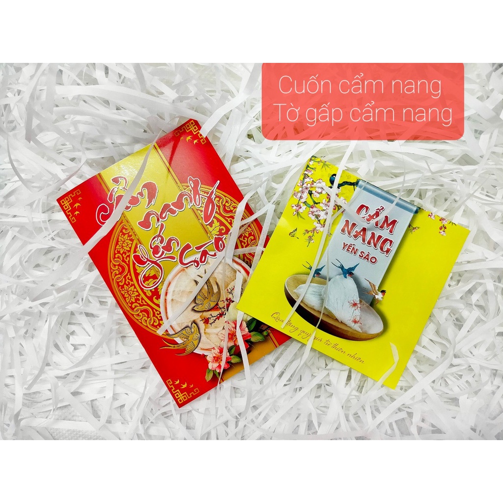 Cuốn Cẩm Nang Yến Sào Cao Cấp 16 Trang Gồm Bìa