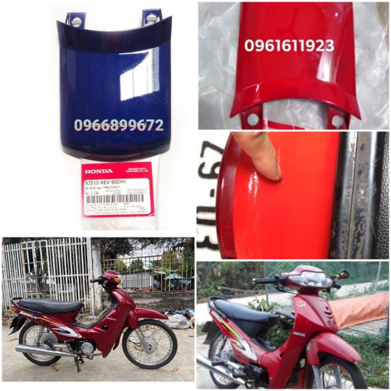 ốp đuôi sau xe wave nhỏ zx anpha - tấm nối đôi sau - hàng chính hãng ( nhiều mầu tùy chọn) (Sale-10%)