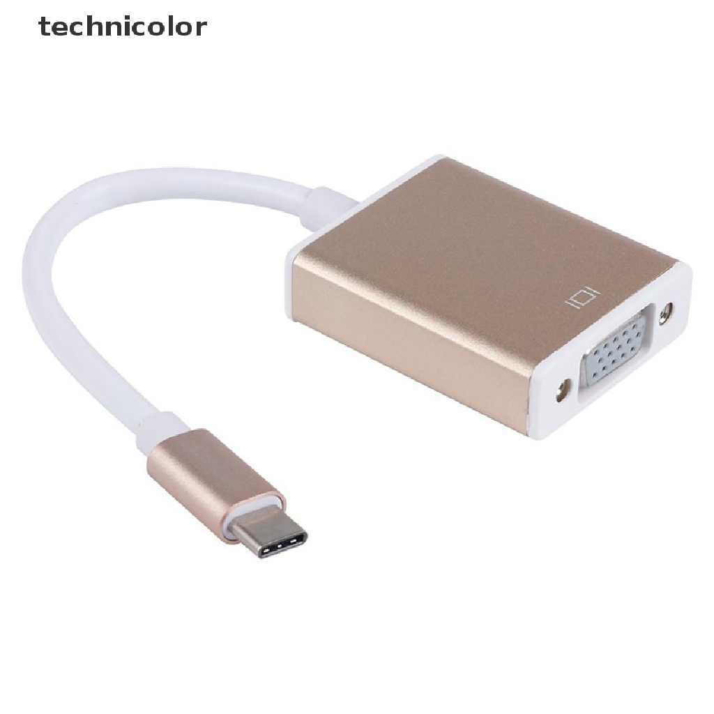 1 CáP ChuyểN ĐổI Tcvn Type C Sang VGA USB 3.1 Sang VGA Cho PC