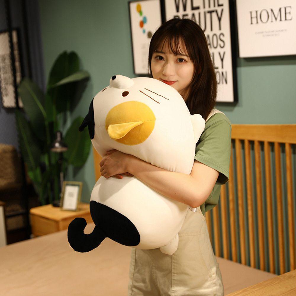 ANEMONE Mèo Nhồi Bông Mềm Mại Trang Trí Ghế Sofa