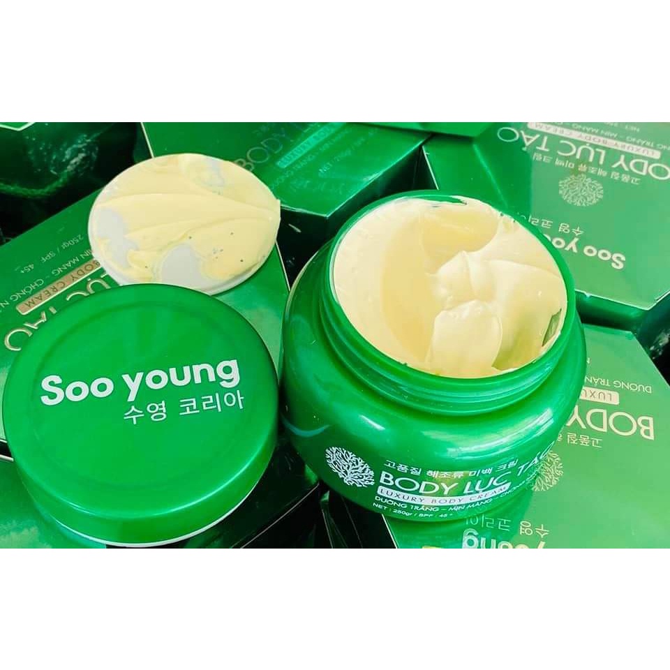 KEM DƯỠNG TRẮNG DA BODY LỤC TẢO, Dưỡng trắng, dưỡng ẩm, kháng nắng SPF45++ | BigBuy360 - bigbuy360.vn