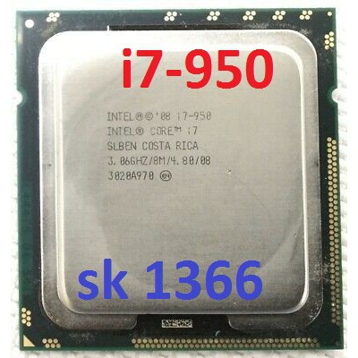 chip máy tinh i7-950 cpu i7-950 sóc két 1366 xung 3.07 4 nhân 8 luồn