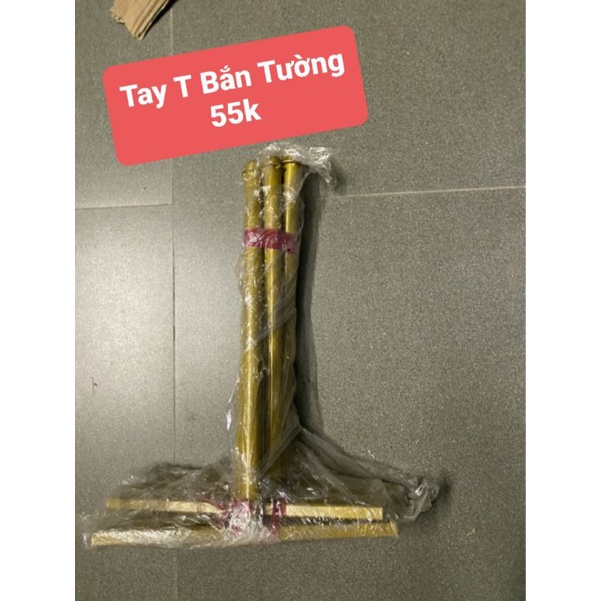 Tay T Bắn Tường, Sào Treo Quần Áo: Sắt + Sơn Tĩnh Điện