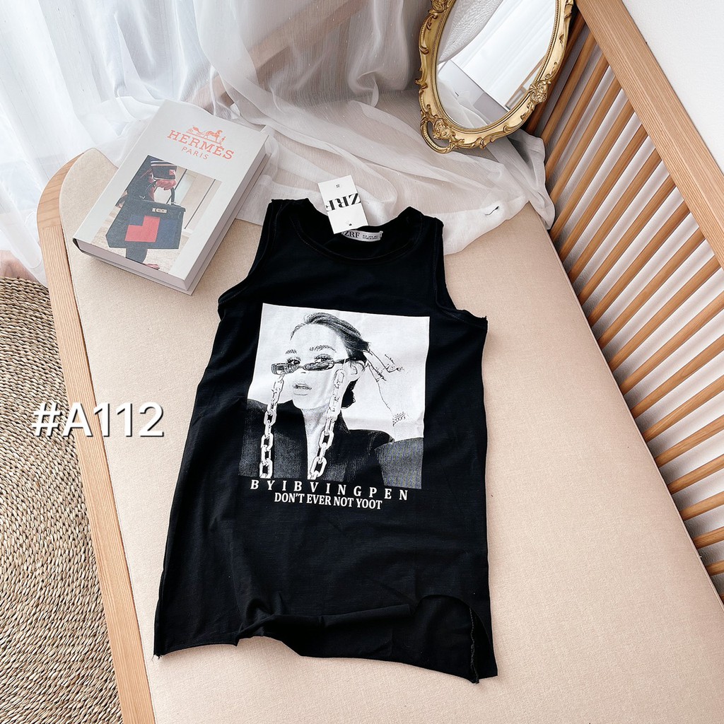 [Mã FAMAYWA giảm 10K đơn 50K] ÁO BA LỖ COTTON XƯỚC CÔ GÁI SIÊU NGẦU NỮ A112 | BigBuy360 - bigbuy360.vn