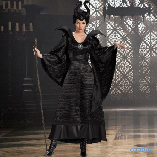 Bộ đồ hóa trang phù thủy Maleficent độc đáo cho nữ dịp Halloween