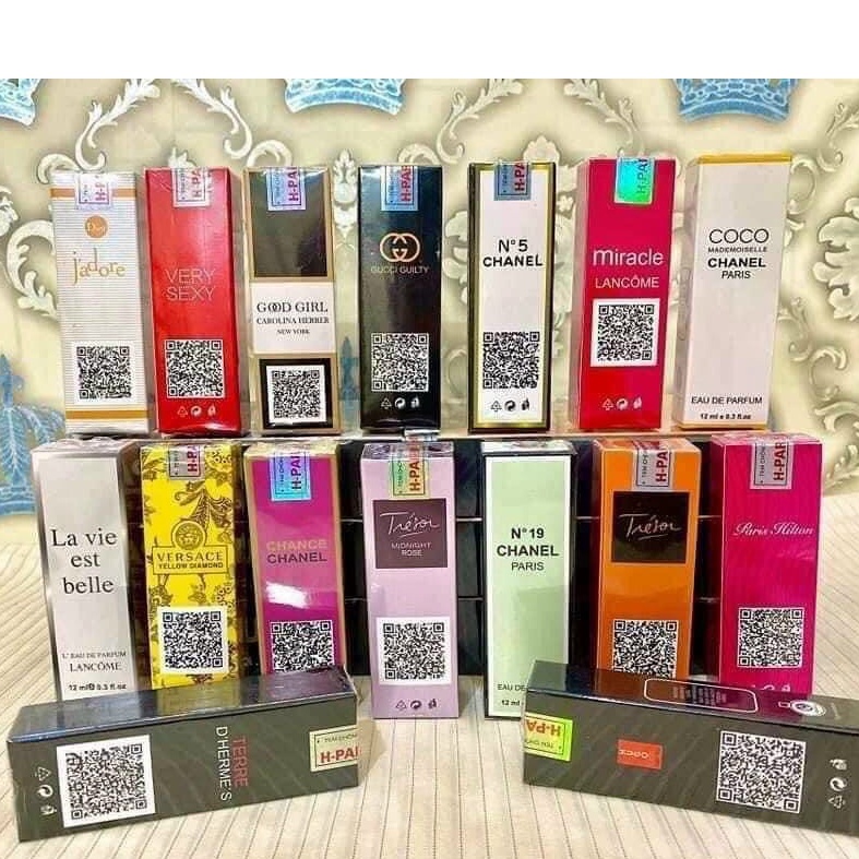 Tinh dầu nước hoa pháp hparfum 12ml dạng lăn