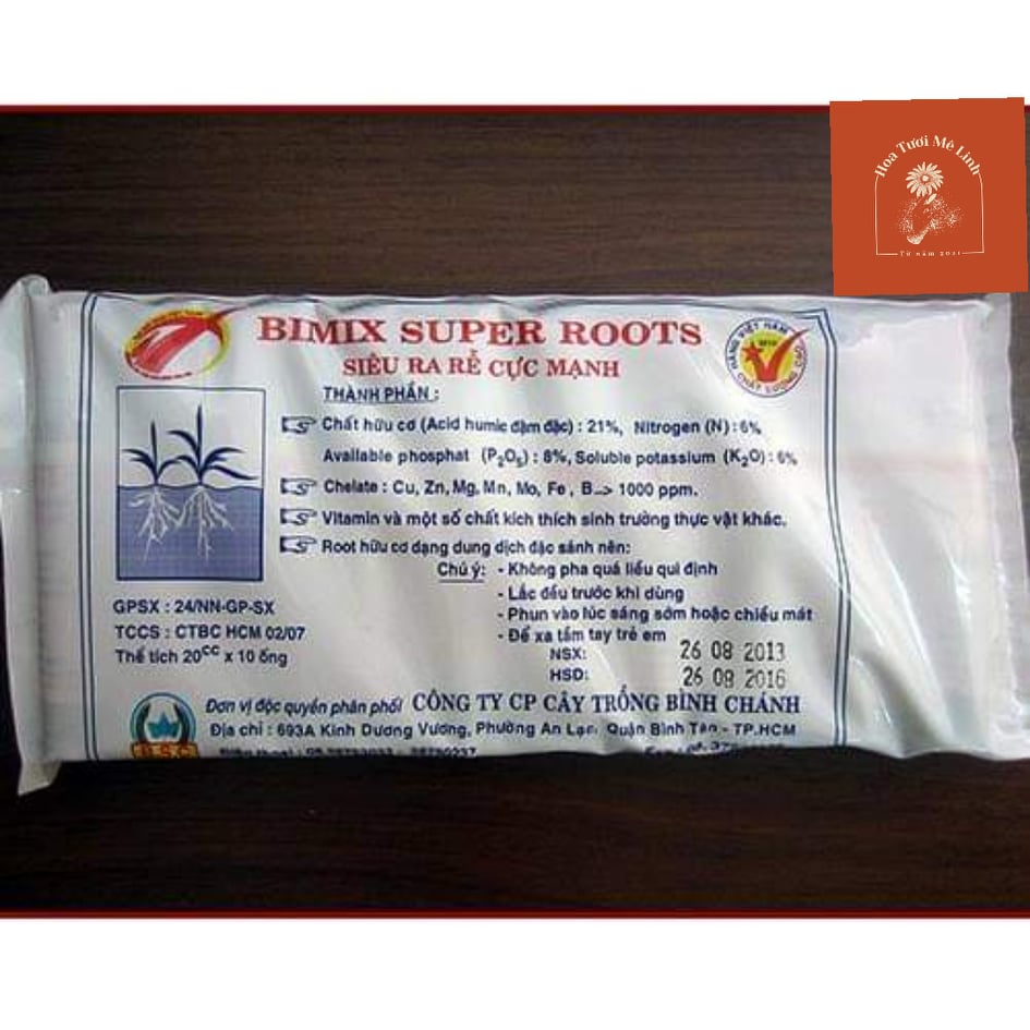 Thuốc Super Root Bimix Kích thích ra rễ cực mạnh chính hãng-[hoatuoimelinh]