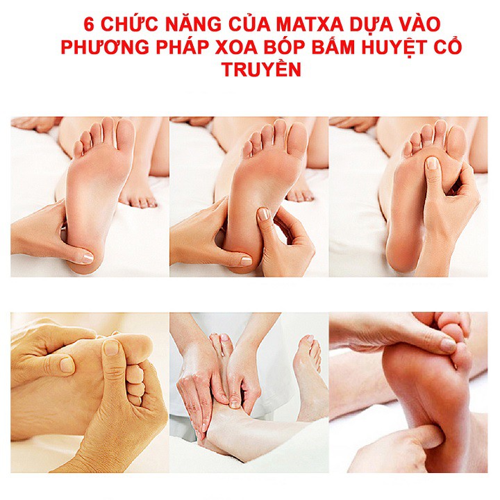 Máy Massage xung điện 💖𝑭𝑹𝑬𝑬𝑺𝑯𝑰𝑷💖 Máy massage chân giúp lưu thông mạch máu, giảm tê chân