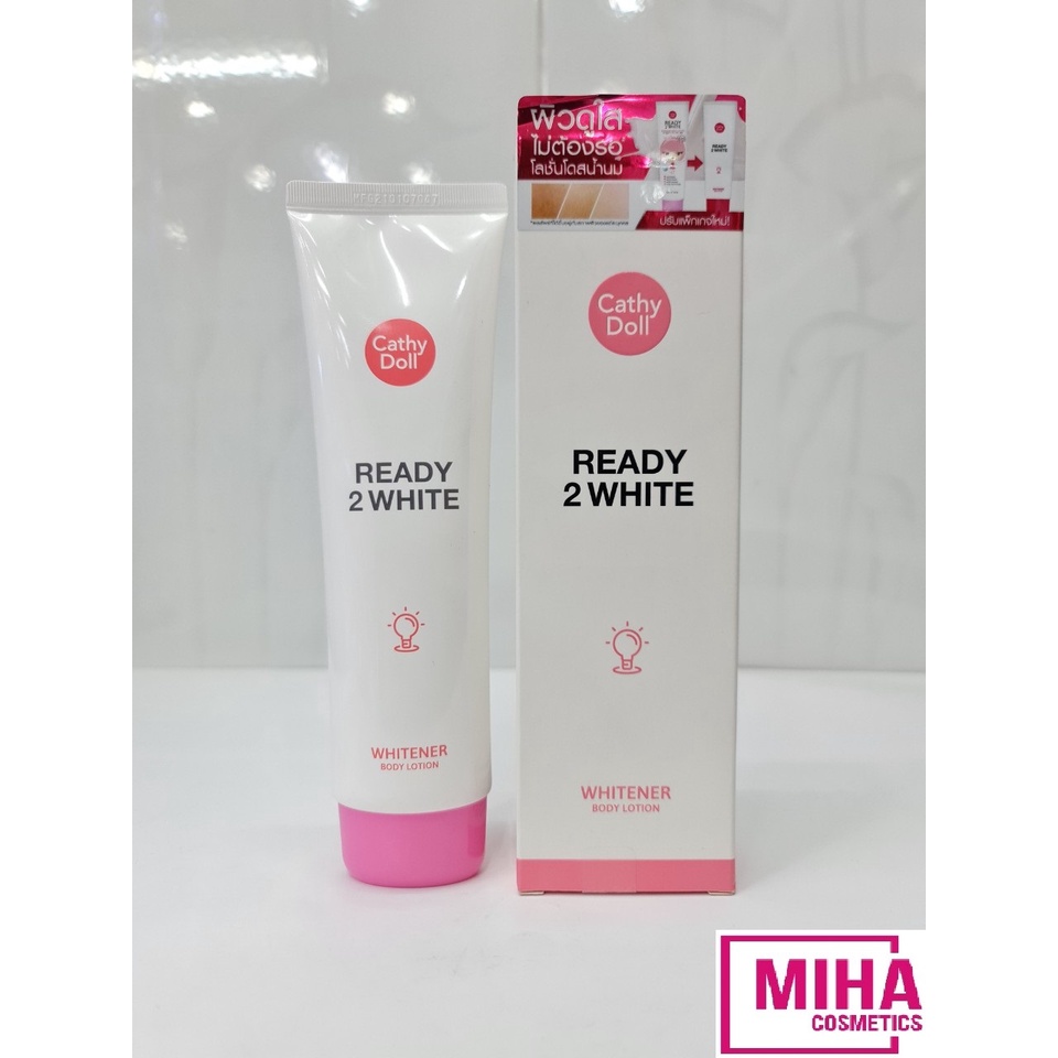 Kem Dưỡng Trắng Da Và Make Up Body Ready 2 White CATHY DOLL 150ml