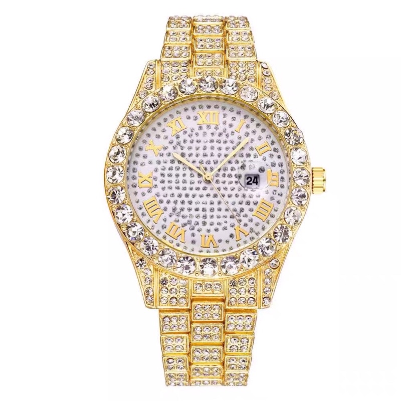 Đồng Hồ Đính Đá Nam Cao Cấp SP15 - CW