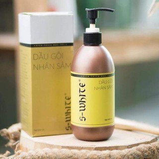 DẦU GỘI NHÂN SÂM ĐÀO SWHITE 450ML