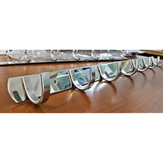 Móc áo dẹp 7 móc inox 304