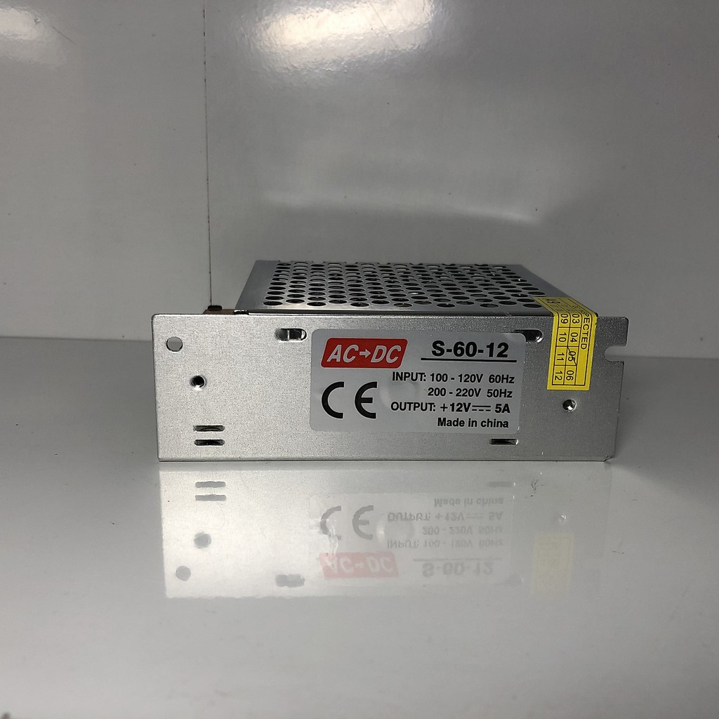 Nguồn Tổ Ong 12V 5A Công suất 60W