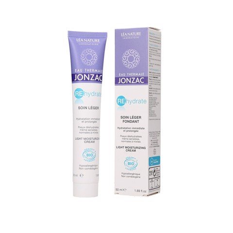 (HSD: 02/2022) Kem Dưỡng Cấp Nước Dành Cho Da Dầu Eau Thermale Jonzac Rehydrate Light Moisturizing Cream 50ml