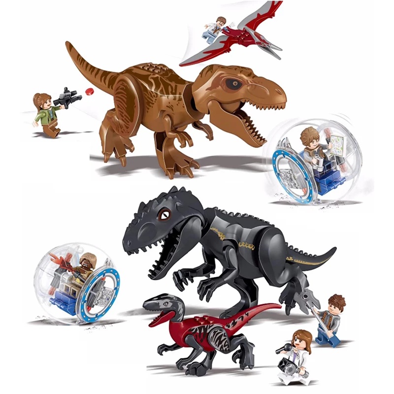 Khủng long đồ chơi lắp ráp cho bé jurassic world DC23 KIDS GARDEN